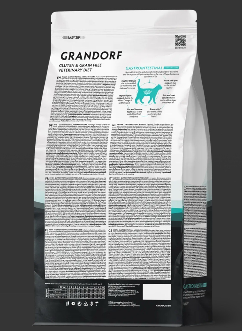 GRANDORF VETERINARY GASTROINTESTINAL MODERATE CALORIE 2кг