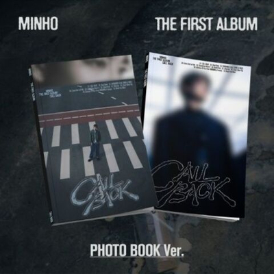Альбом MINHO - CALL BACK 1st Album PHOTOBOOK RANDOM Version