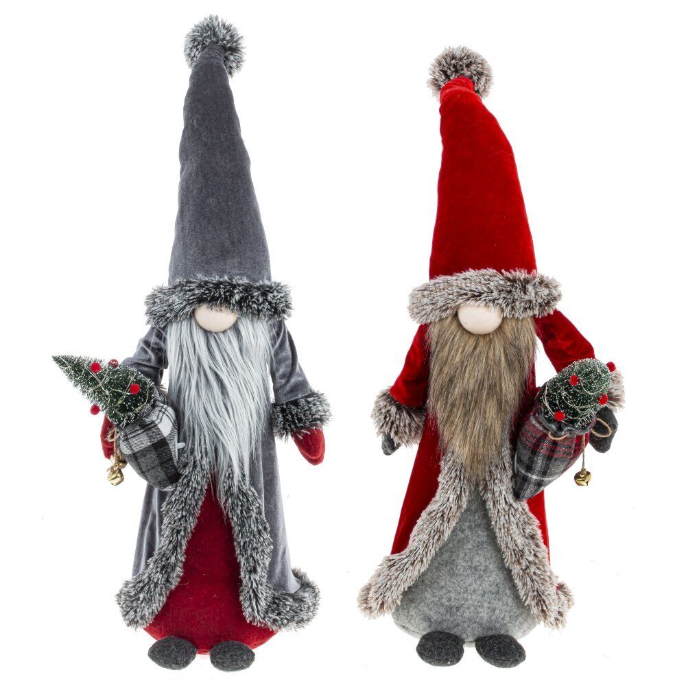 GAEM Игрушка набивная "Гном" (3xLR44), L24 W20 H79/47 см, 2в.