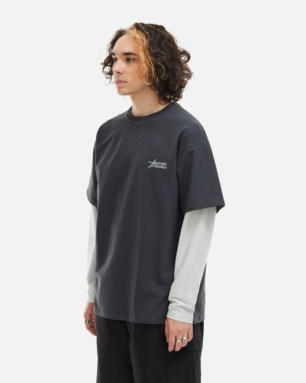 Лонгслив ANTEATER Phat Double 108 серый