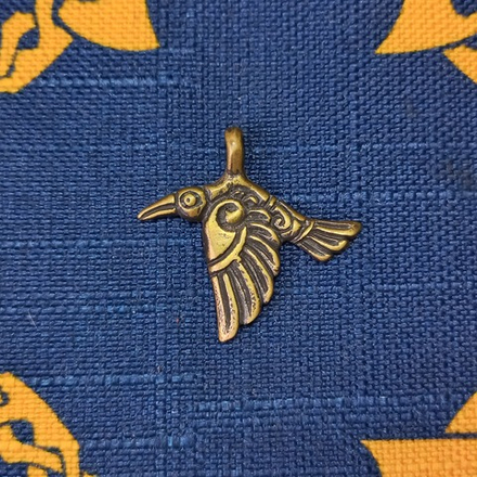 Подвеска "Ворон летит"