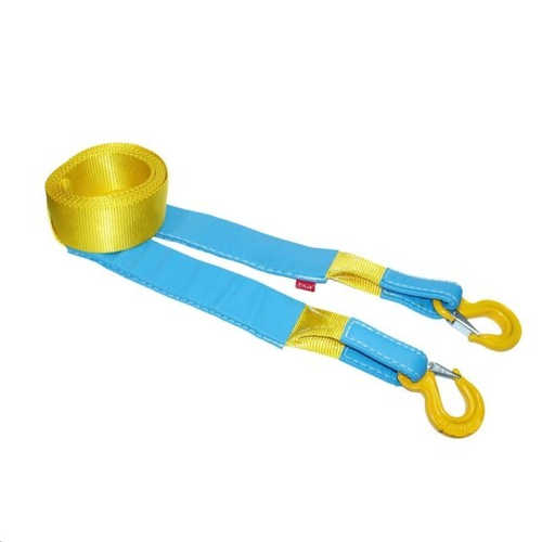 Трос буксир. эластичный (рывковый) (6 т) 5м. / 2 крюка (TPlus)