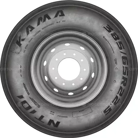 Кама NT 101 385/65 R22,5 160K (Прицепная ось)