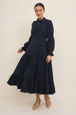 Платье на завязках