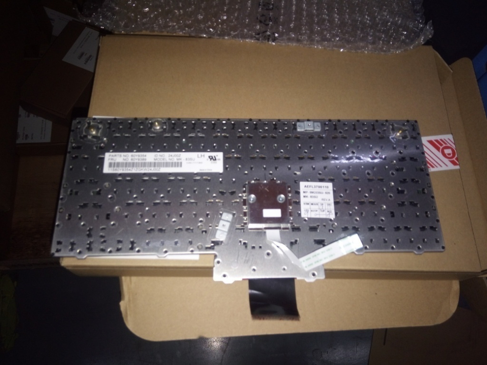 Клавиатура для ноутбука Lenovo ThinkPad X120. раскладка - русская, без подсветки, черная (60Y9389), оригинал