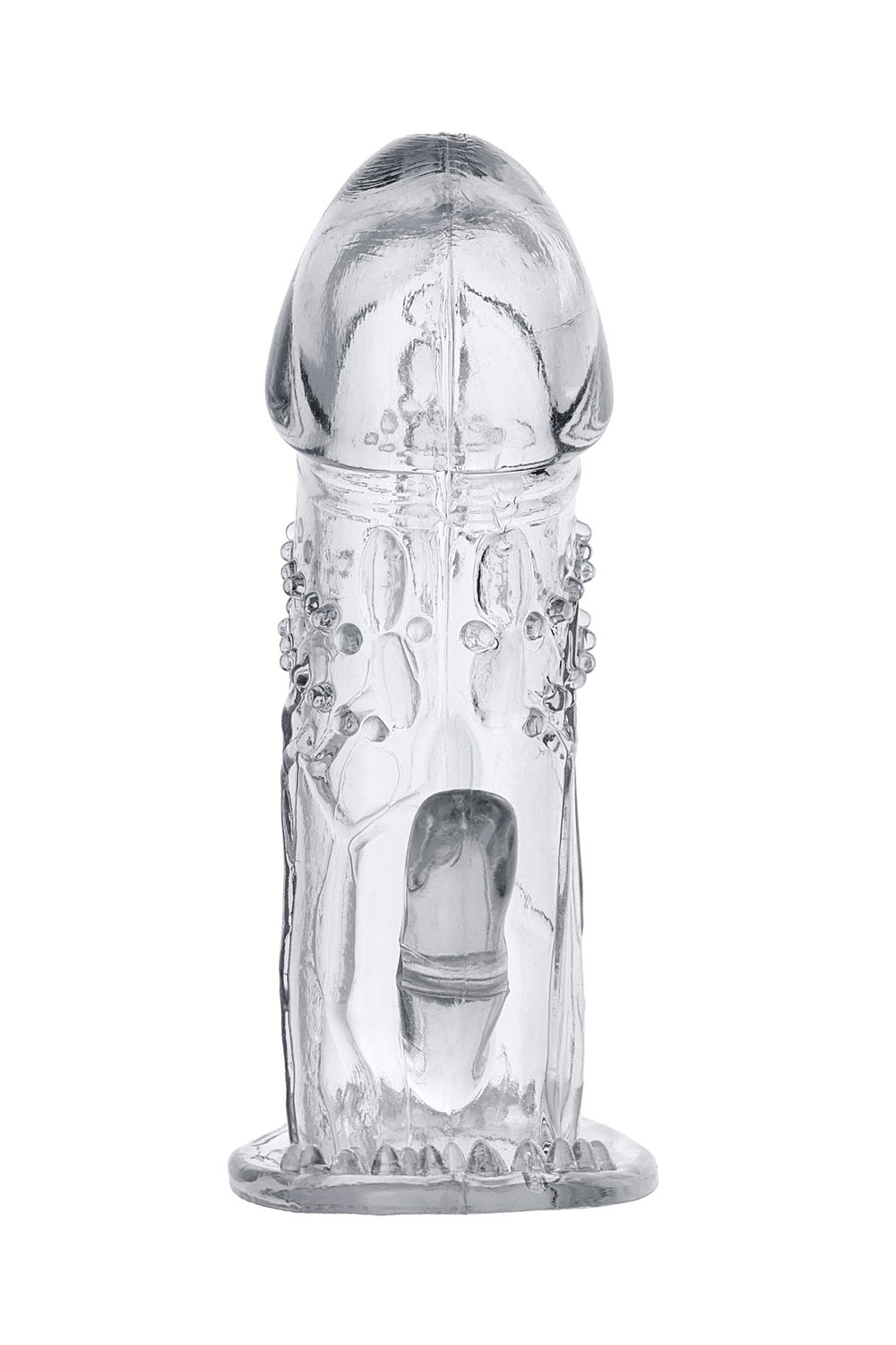 Насадка на пенис Toyfa прозрачная 13 см