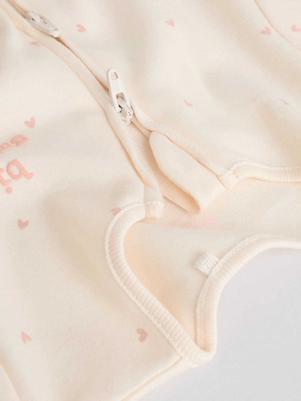 Комбинезон / Cлип для малышей Next F34-058, 3 шт., Розовый, Бежевый