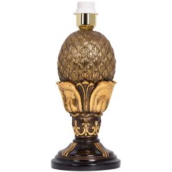 Настольная лампа Источник Энергии Бронза с абажуром Тюссо Мурена