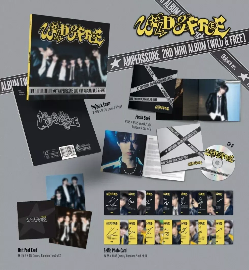 Альбом AMPERS&ONE - Wild & Free [Digipack ver.]