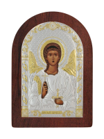 Ангел Хранитель, икона арочная, красное дерево 120х160