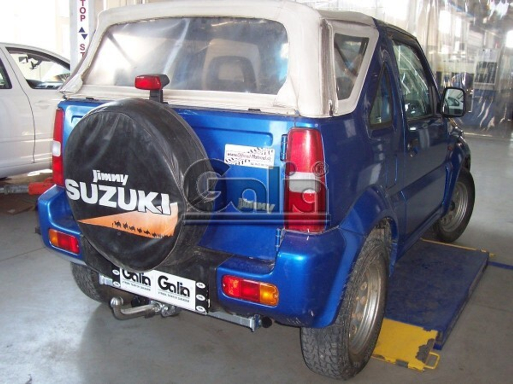 Фаркоп оцинкованный Galia S050C для Suzuki Jimny 1998-2018(паспорт и сертификат в комплекте)(без электрики)
