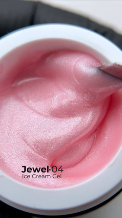 Гель MIO NAILS  "ICE CREAM GEL" - JEWEL № 04 , 13 гр
