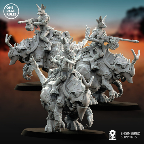 Xenos Armies Tau Empire Krootox Rider 1 шт. миниатюра для dnd, днд, pathfinder, фентези, Настольная игра, НРИ, Варгейм, РПГ