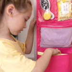 Набор для детского сада: кармашек, коврик, мешок. Зайка