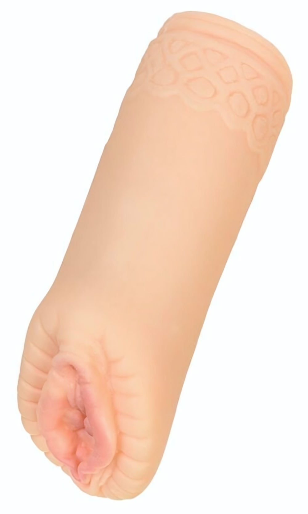 Тугой фигурный мастурбатор-вагина JUICY PUSSY HOT BLOOM (Цвет: телесный)