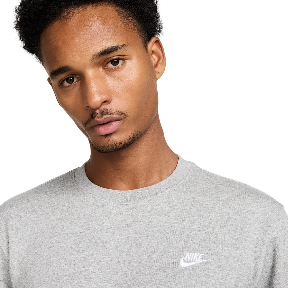 Баскетбольная толстовка Nike Club Sweatshirt Grey