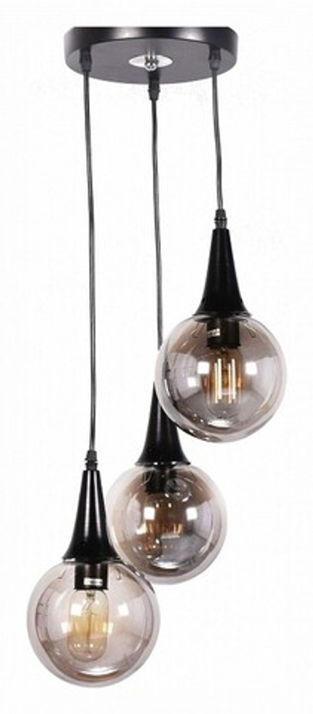 Подвесной светильник LUMINA DECO Rocherro LDP 11191-3 BK