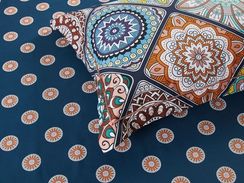 Простынь с наволочками в сатине 1601 ASABELLA Италия.