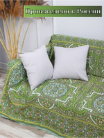 Покрывало на кровать, покрывало 2 спальное, гобелен с размерами: 200x210 см