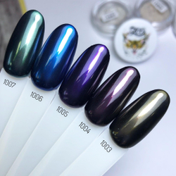 Zoo Nail Пигмент для втирки Русалка 1005 Сиреневый, 1 гр.