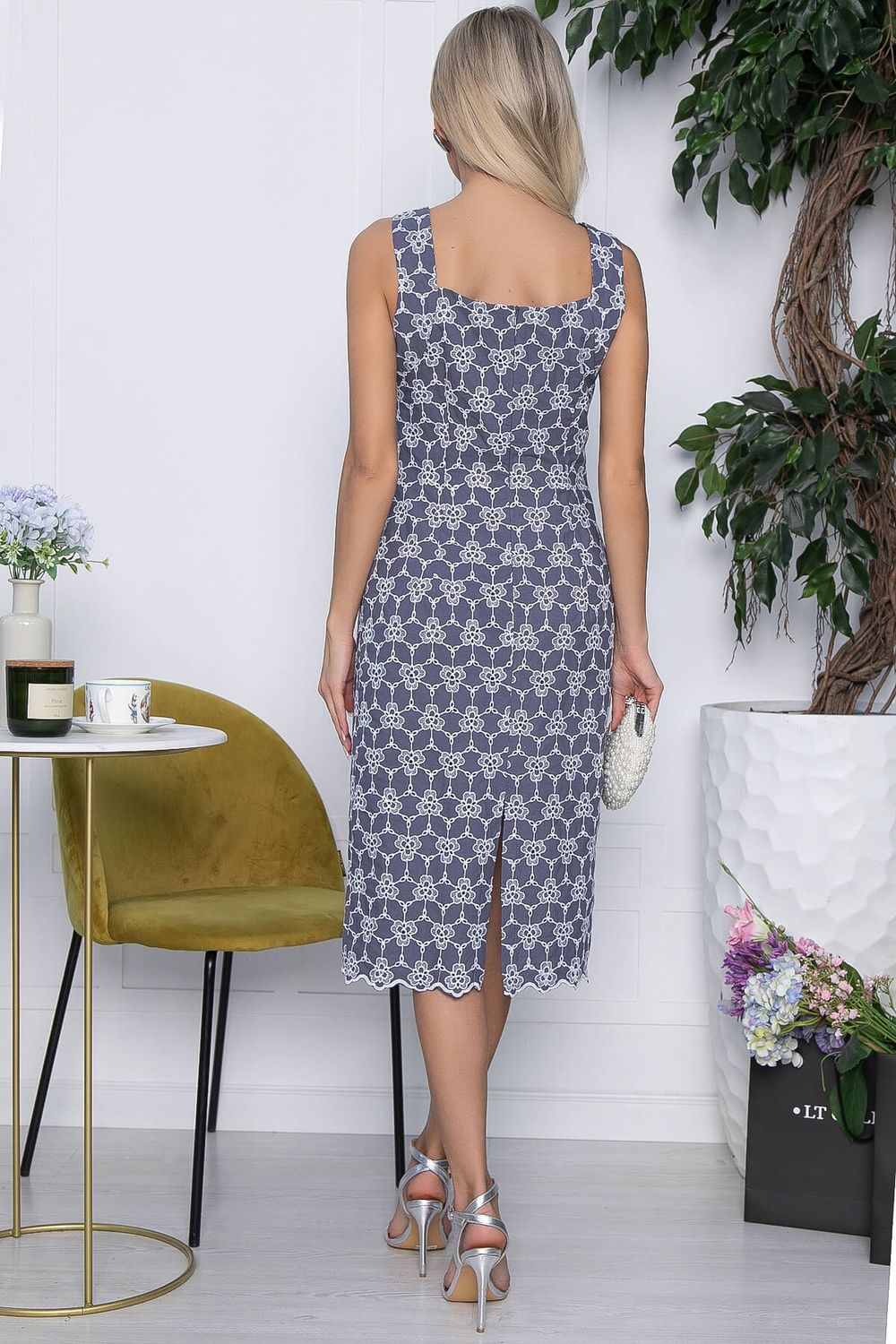 Платье Виринея (графит) П10454 LT Collection (Акция)