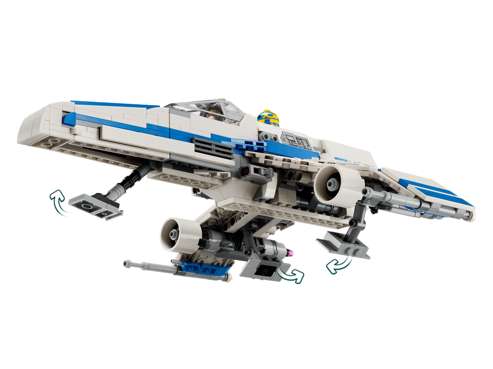 LEGO Star Wars 75364 «Истребитель E-wing против истребителя Шин Хати»