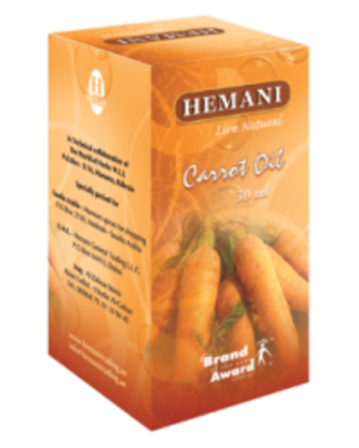 Масло Hemani Carrot Oil, "Моркови" 30 мл.