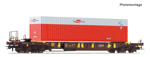 Платформа с контейнером Sdgmns "Rail Cargo Austria" ÖBB, V