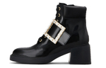 Roger Vivier Viv" Rangers Ankle Boots Women"s Black