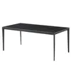 Стол Halden 160х90 см черная керамика