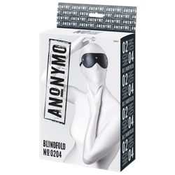 Маска на глаза сплошная Anonymo BLINDFOLD №0204 (черная)