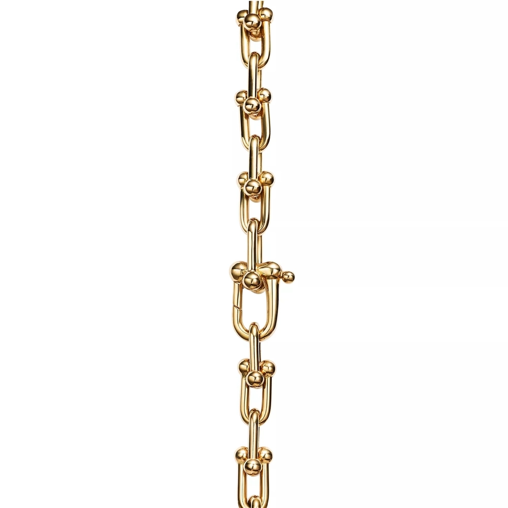 Браслет из жёлтого золота 18k,Tiffany ⚜️Hard Wear Small link