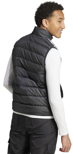 Мужская теннисная жилетка Adidas Essentials 3-Stripes Light Down - черный