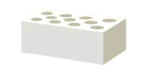 Кирпич силикатный Гулькевичи утолщенный белый пустотелый лицевой