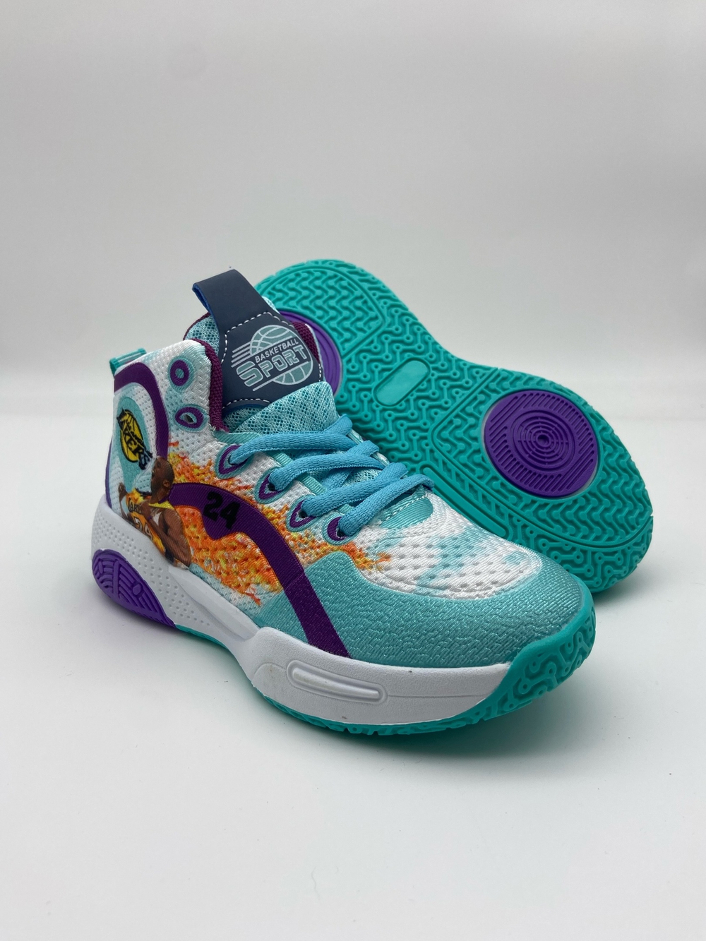 Баскетбольные кроссовки детские mint