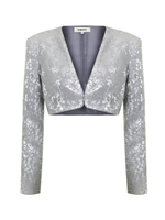 Жакет короткий пайетки