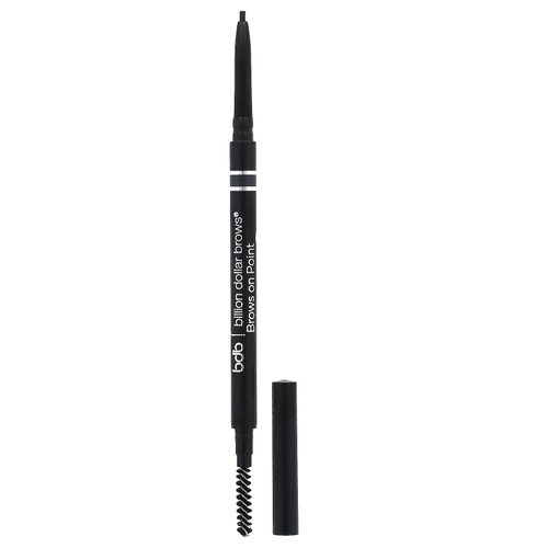 Billion Dollar Beauty, Brows on Point: брови на миллиард долларов микрокарандаш для бровей, ворон, 0,045 г (0,002 унции)