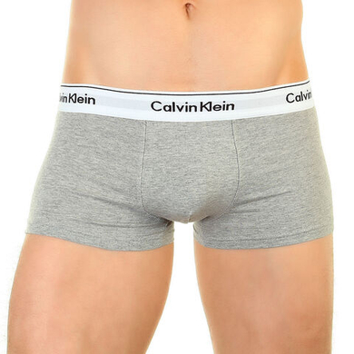 Мужские трусы боксеры серые Calvin Klein