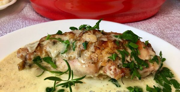 Кролик в salsa Альфредо