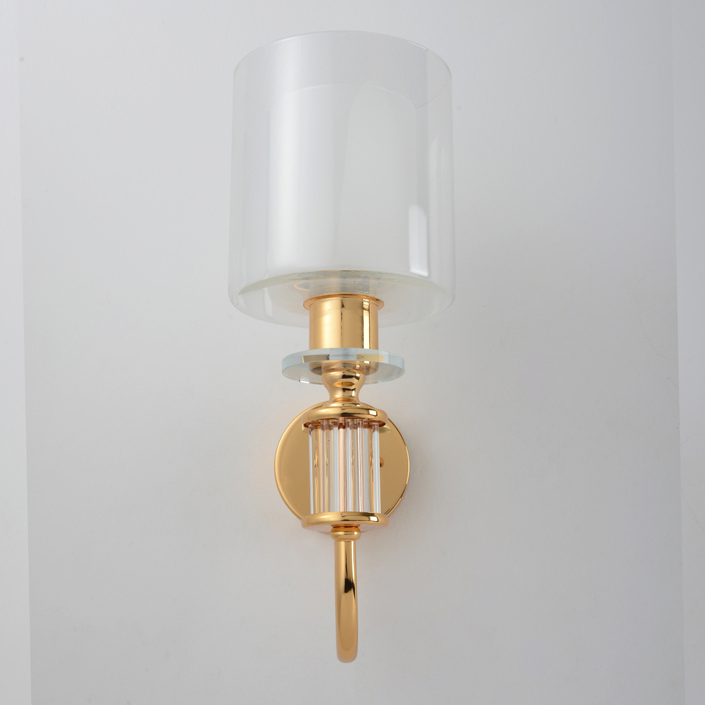 Настенный светильник Crystal Lux ELENA AP1 GOLD