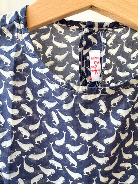 Хлопковая блузка Il Gufo, 116