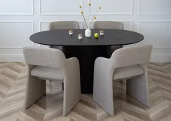 Стол обеденный Type овальный 160*95 см (черный)