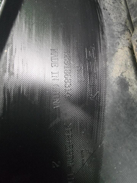 Юбка переднего бампера Geely Atlas 2 (2023-н.в.)