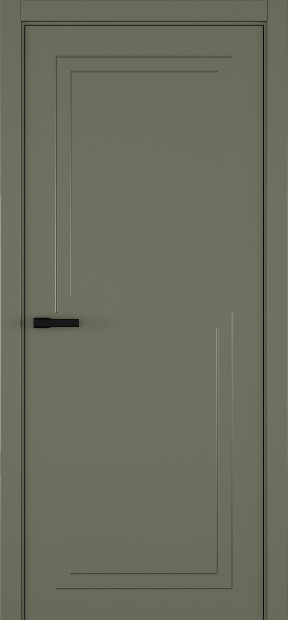 Межкомнатная дверь Zadoor Art-Lite ПГ Contorno Эмаль