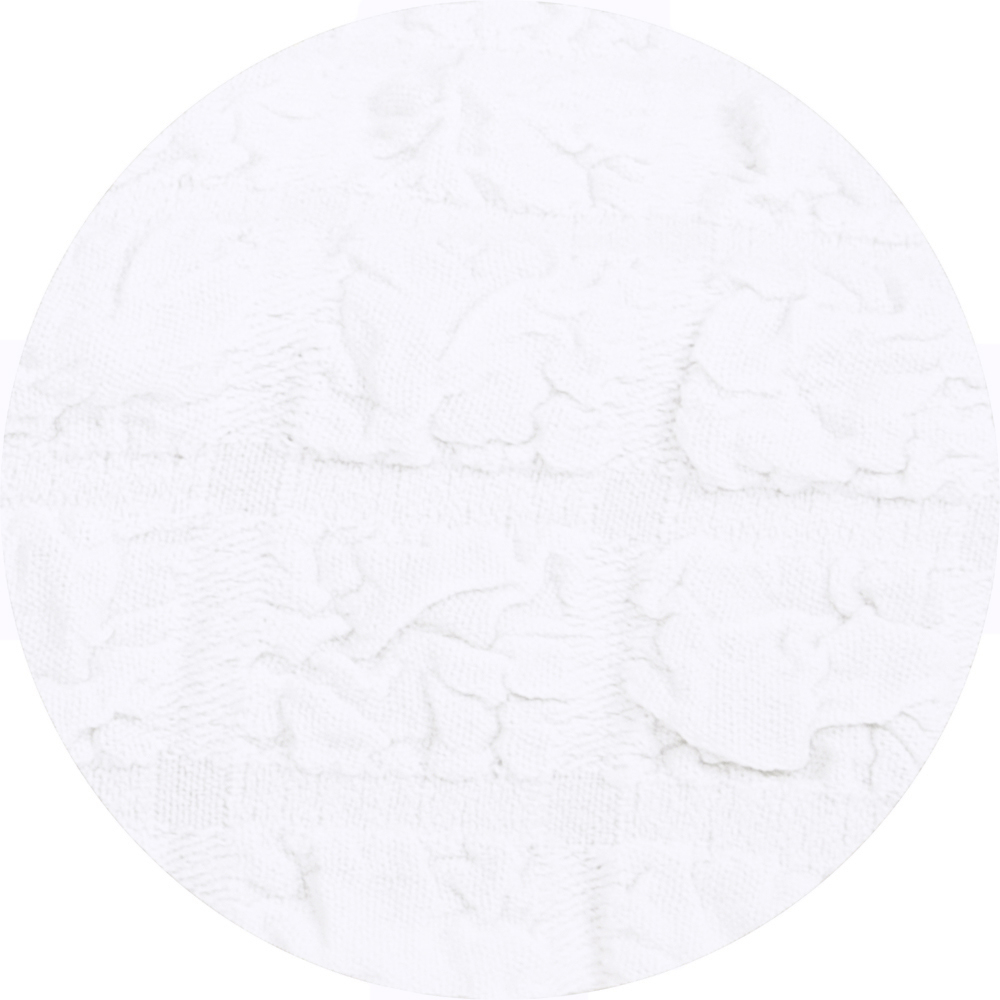 Чехол на стул с оборкой, цвет Белый