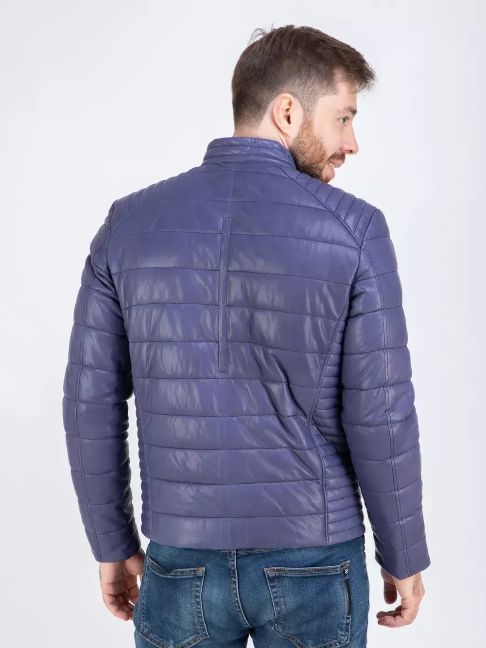 Куртка кожаная демисезонная Турция