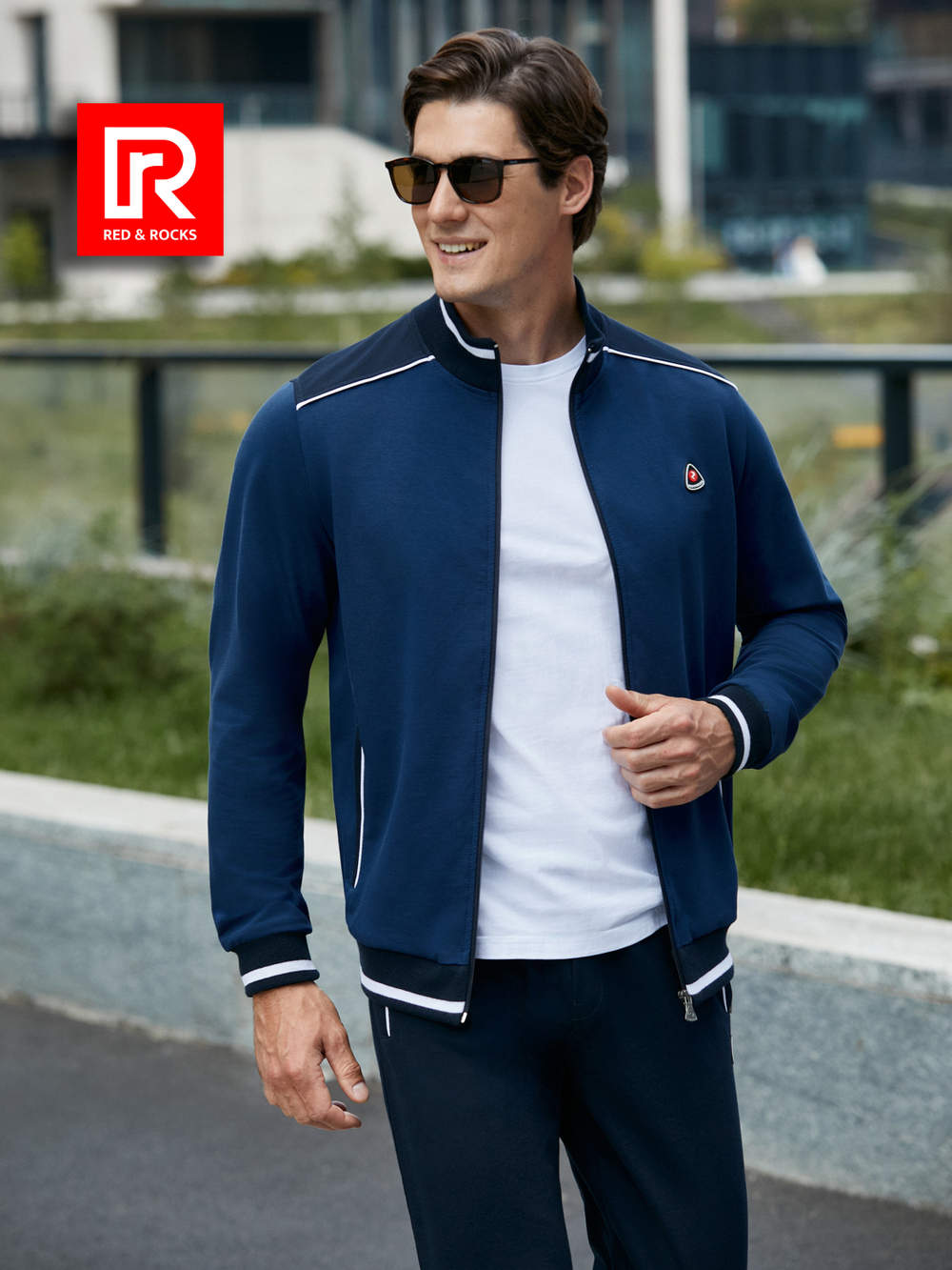 Спортивный костюм мужской 12M-RR-1128/1 RED-N-ROCK'S