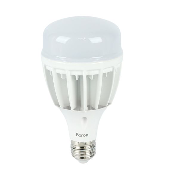 Лампа светодиодная Feron E27-E40 30W 6400K матовая LB-65 25537