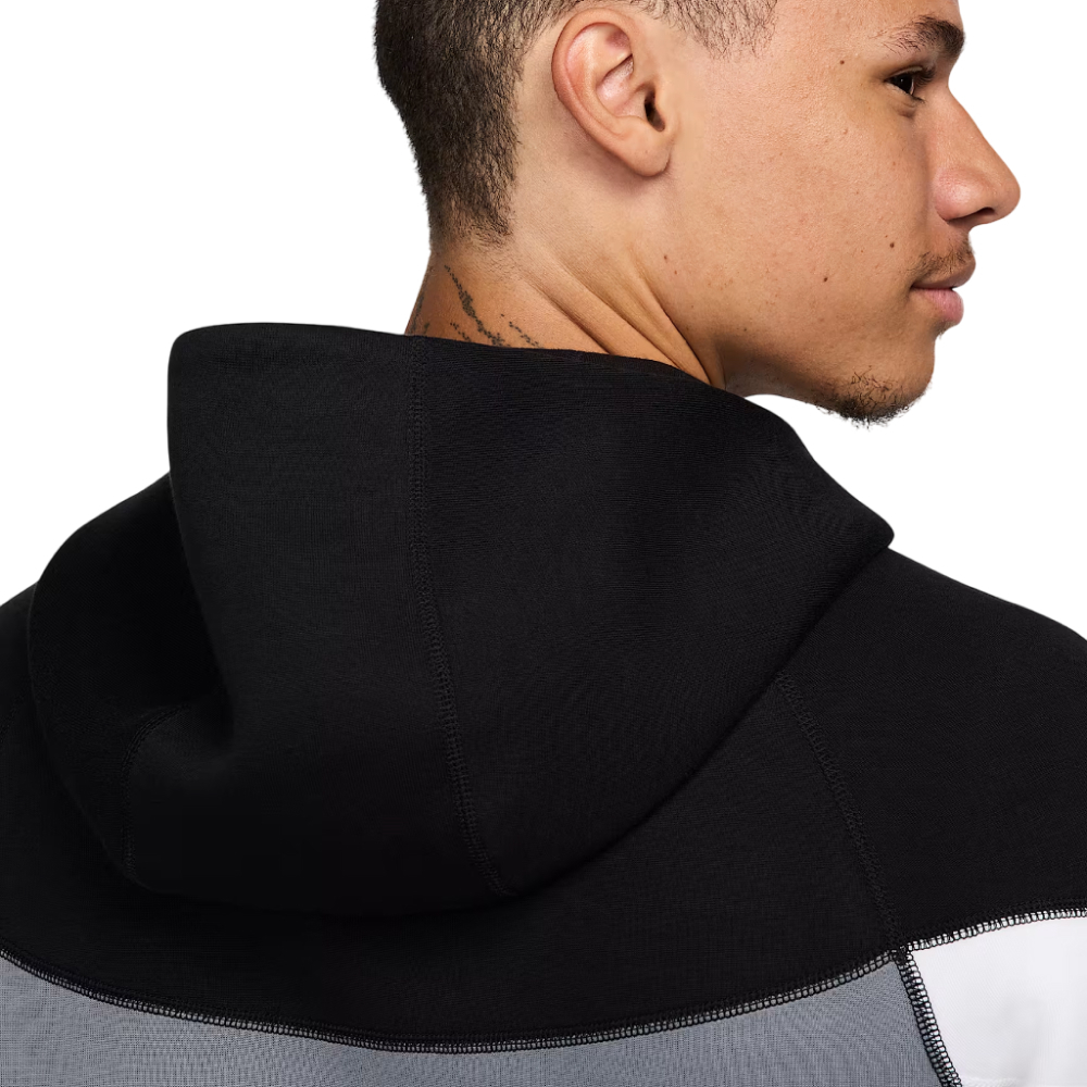 Зип Худи Nike Tech Fleece 2023 Black/Grey/White