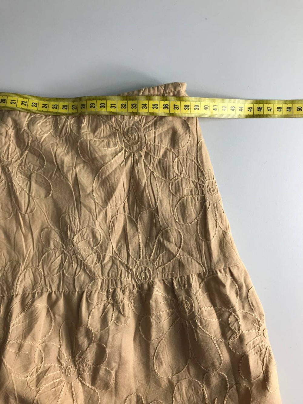 Юбка для летних приключений, визуально на 48 размер